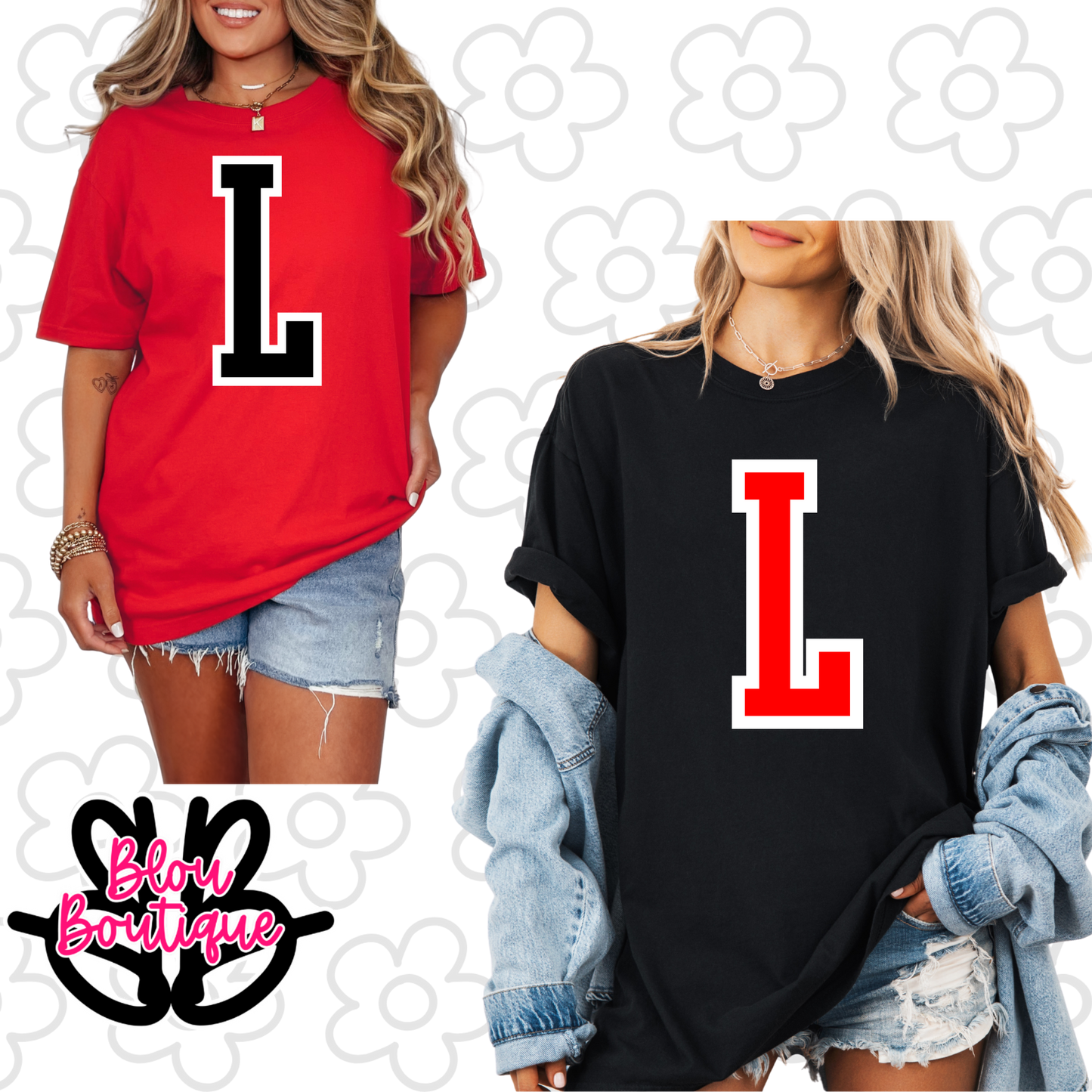 26 Large Varsity Letter Tees L