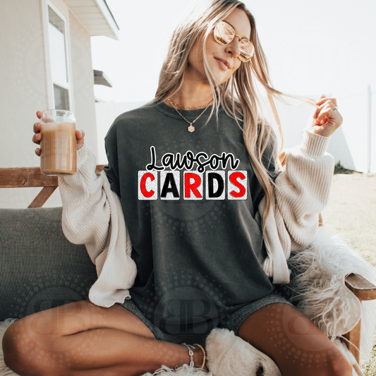 Cards dots blocks