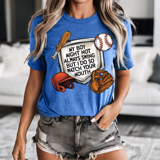 Baseball Mom tees