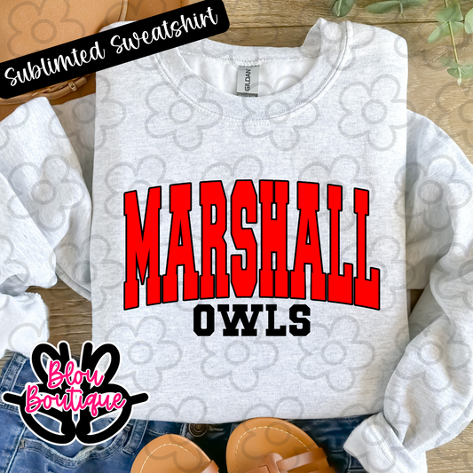 Sublimation Sale- Marshall Owls