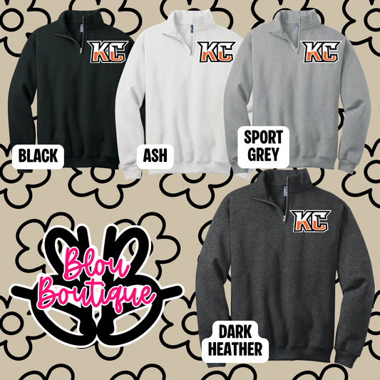 26-Mascot Quarter Zip Mavs