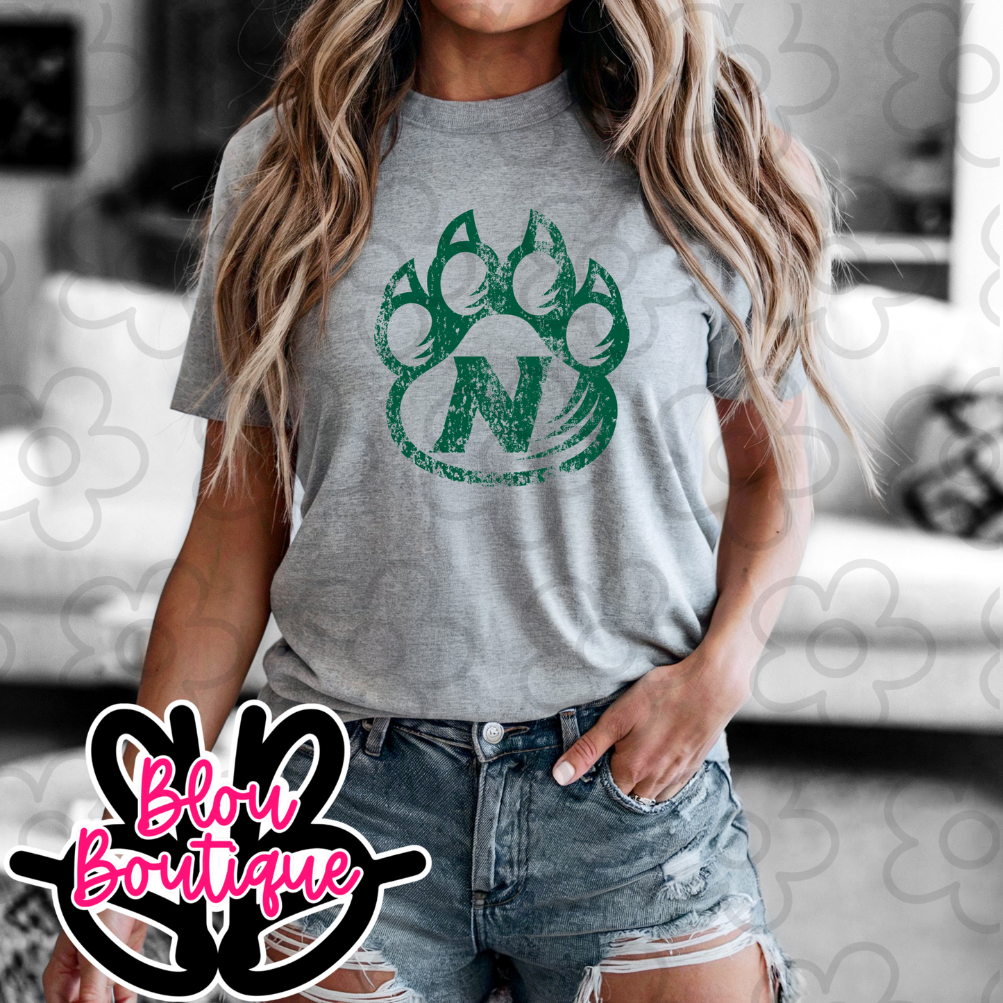 26  Distressed Mascot NW