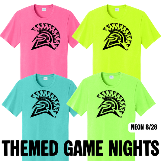 26 Cheer- Theme Shirts NEON