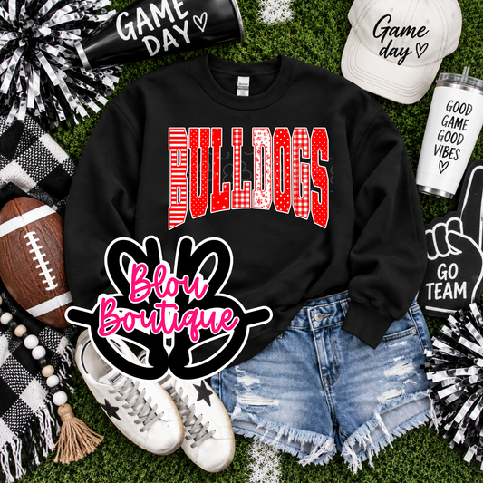 26 Mixed Elements Bulldogs Red