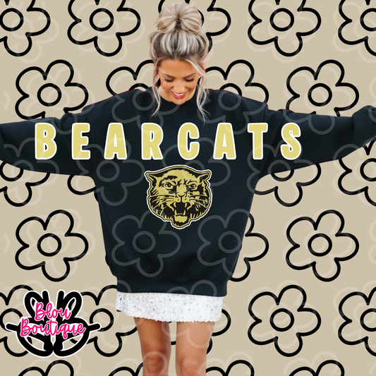 26- O Bearcats Sleeve Print