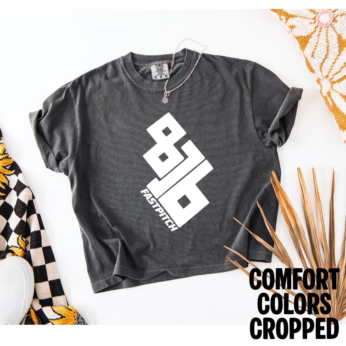 816 Fastpitch Comfort Colors Cropped