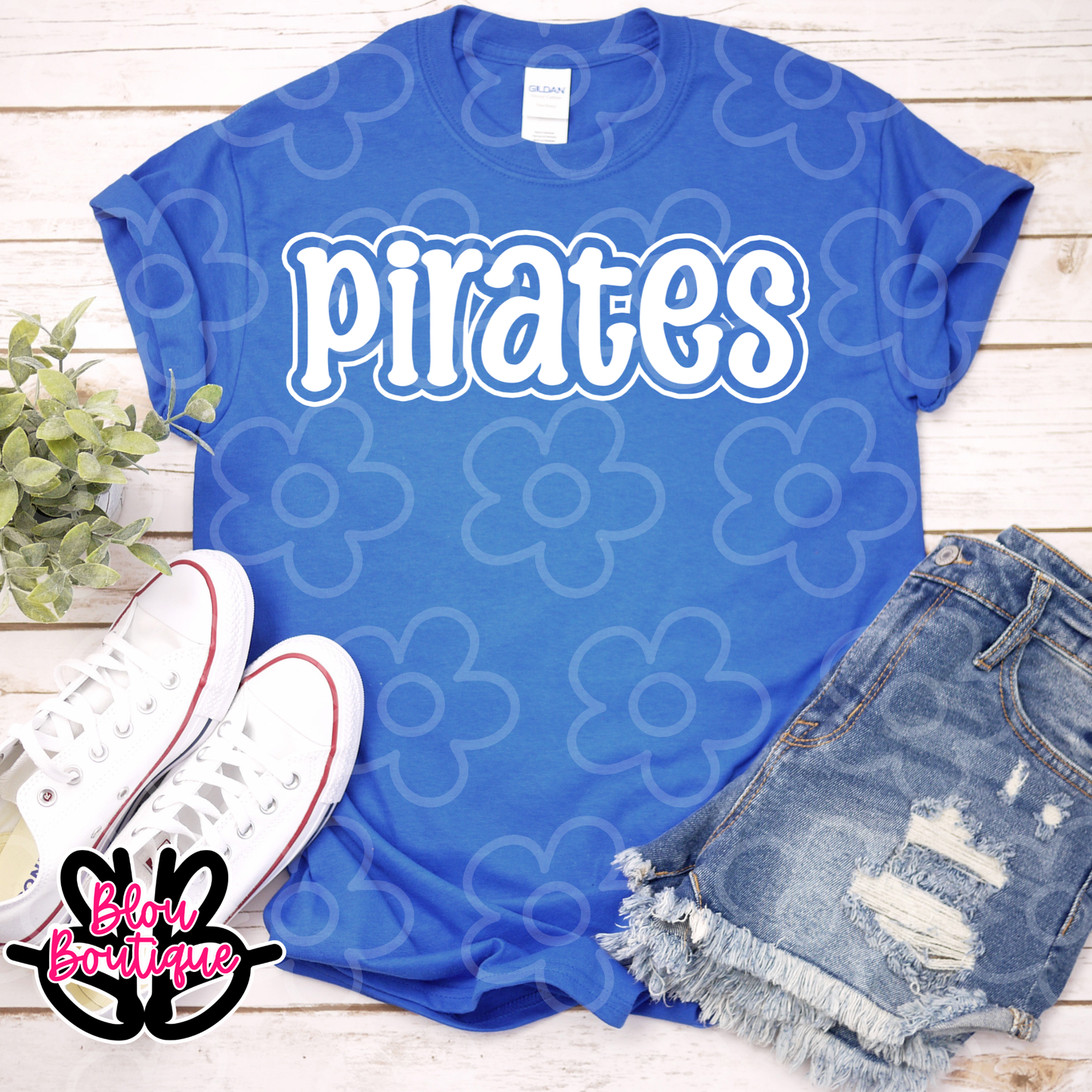 26 Double Bubble Pirates Blue