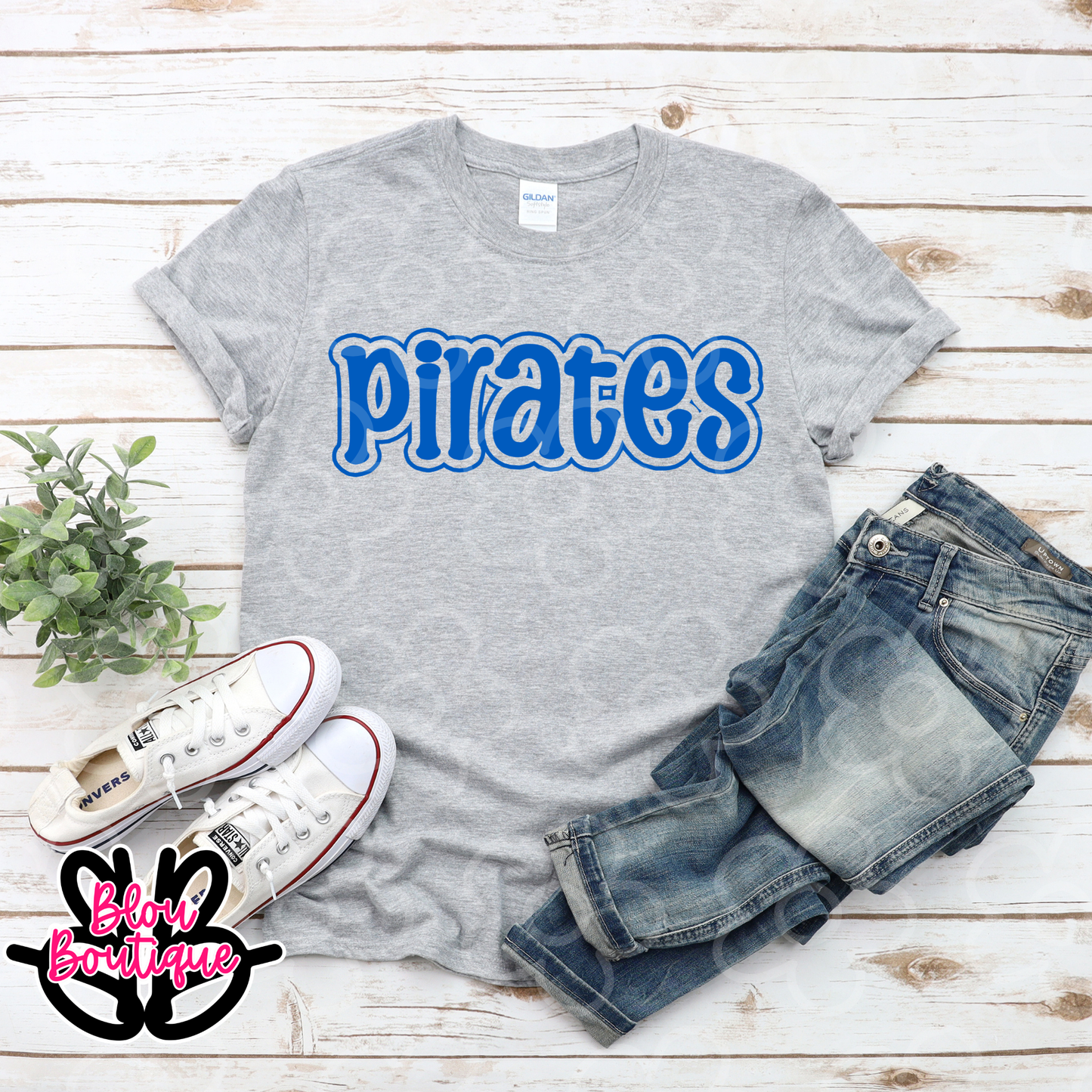 26 Double Bubble Pirates Blue