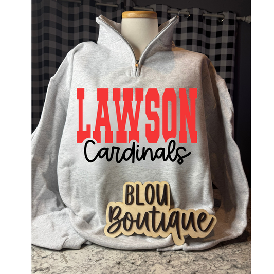 Quarter Zip Puff Lawson Cardinals