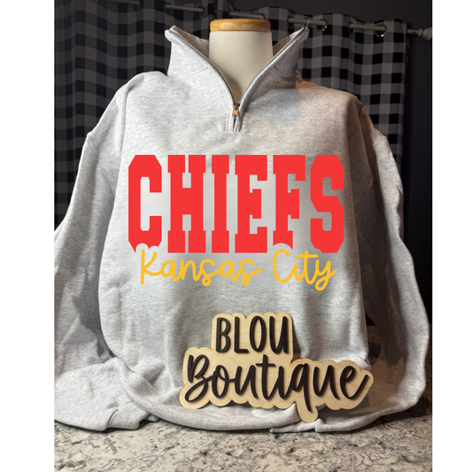 Quarter Zip Puff Kansas City Chiefs