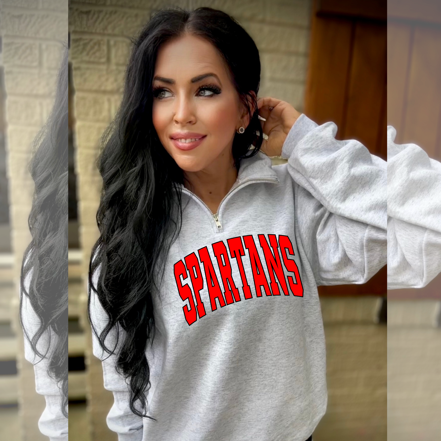 26-Spartans Varsity Block Ash