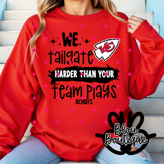 Tailgate Harder than you play