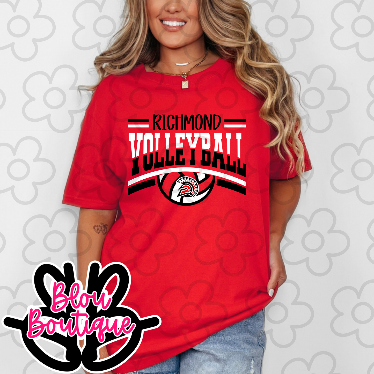 26 Richmond Volleyball  Red