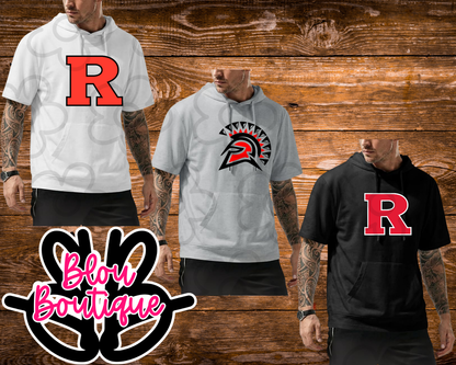 26- Short Sleeve Hoodie Spartans