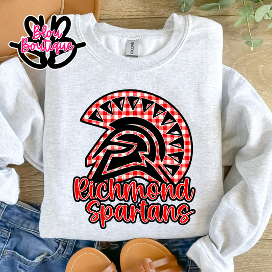 26-Richmond Spartans Gingham