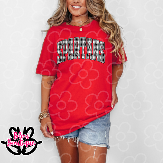 26 Gingham Spartans