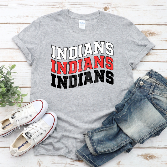 Indians Wave