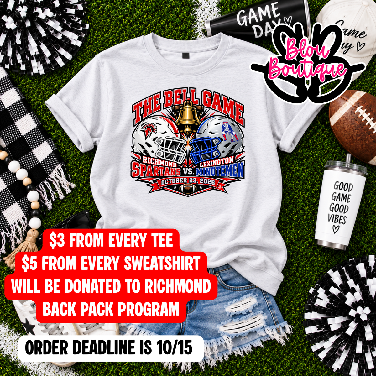 26 BELL GAME TEE