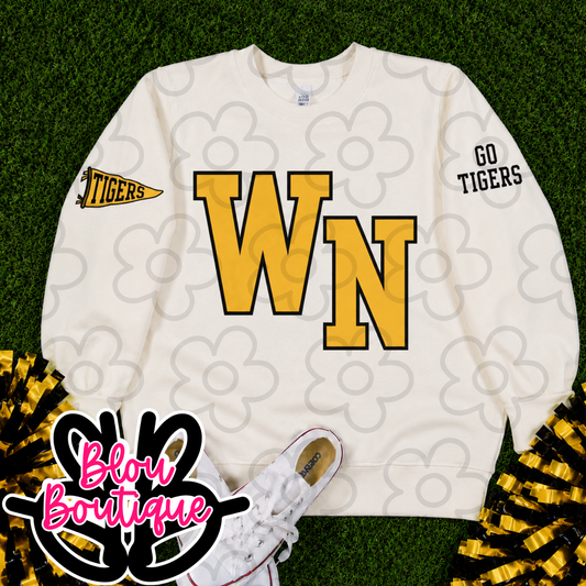 26-Varsity Front with Sleeves Wellington