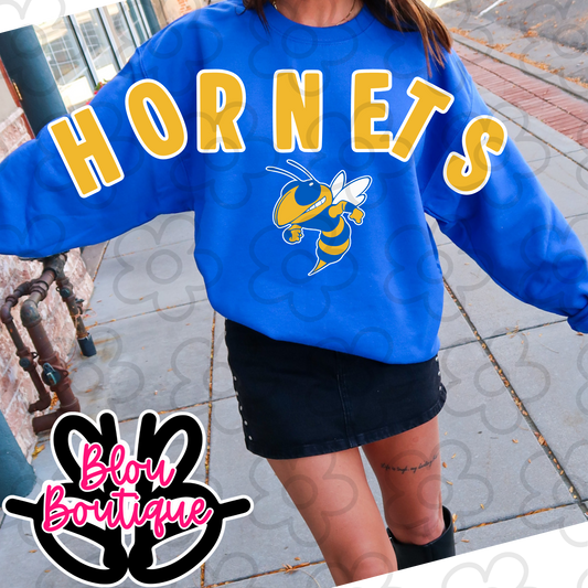26- Hornets Sleeve Print