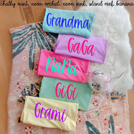 Comfort Colors Grandma Tee